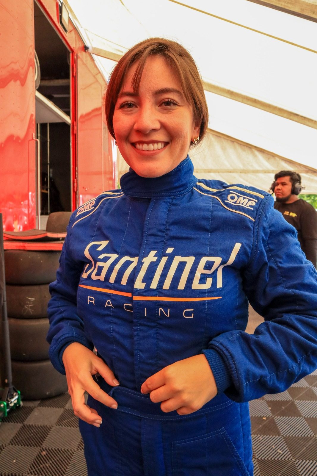 Participante lista para subir al F4